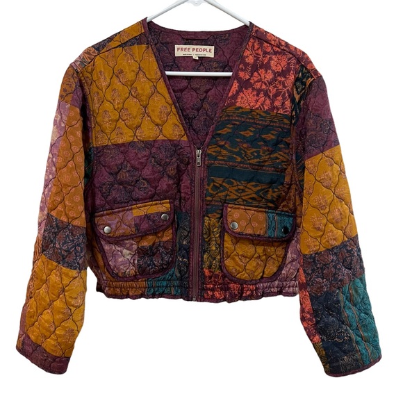 Free People | Peggy Quilted Jacket - Picture 4 of 13